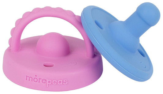morepeas Flip & Store Pacifier - Grape - 860008562371