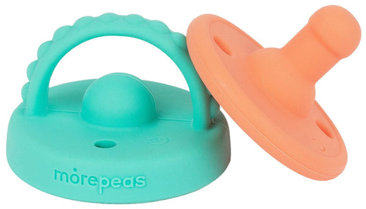 morepeas Flip & Store Pacifier - Sherbert - 860007637117