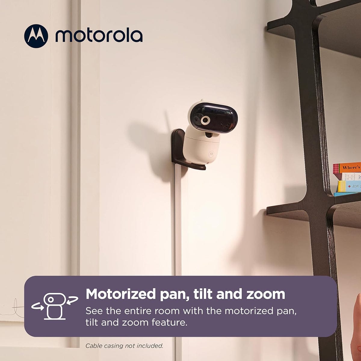 Motorola PIP1510 Connect 5" Wi-Fi Motorized Video Baby Monitor - PIP1510-CONNECT