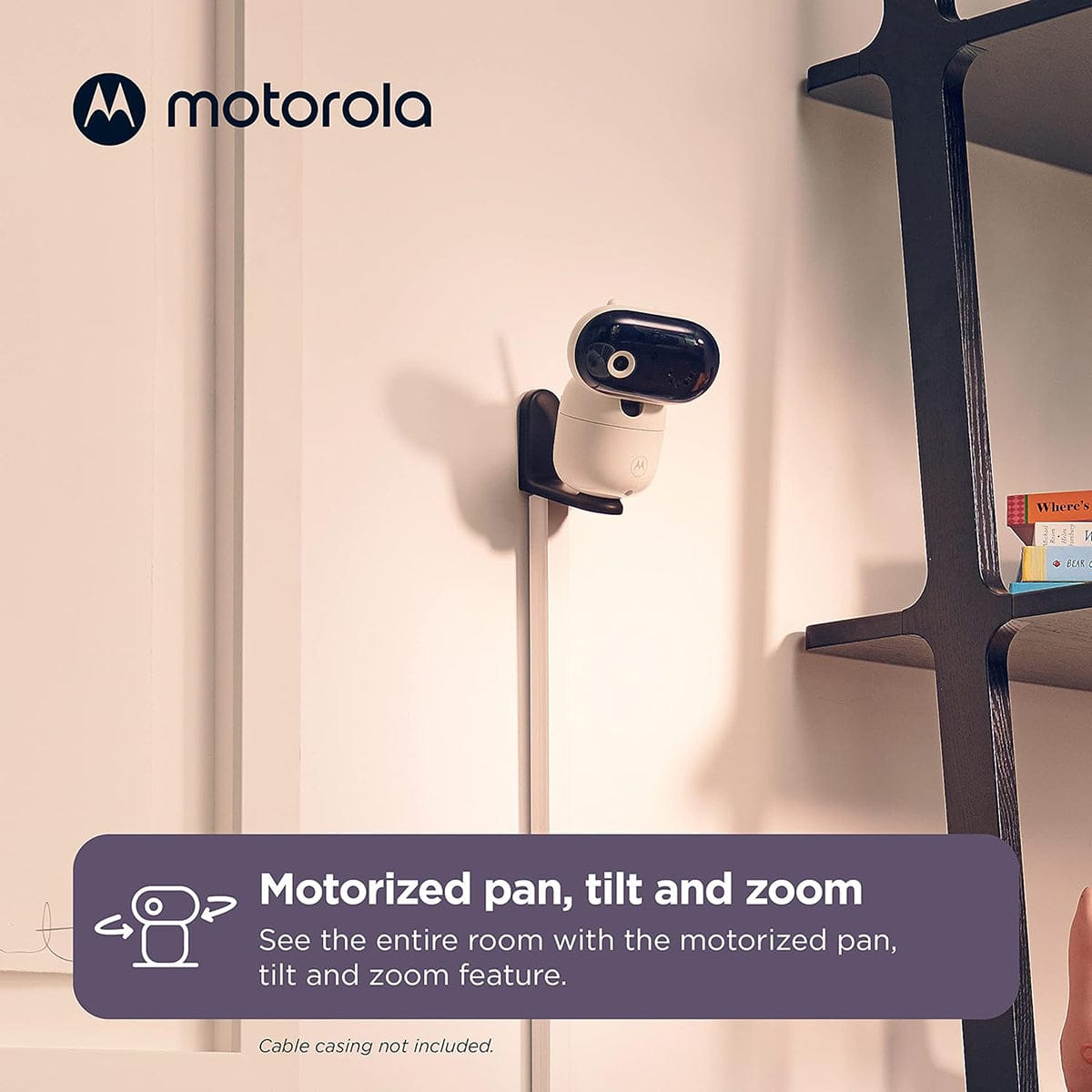 Motorola PIP1510 Connect 5" Wi-Fi Motorized Video Baby Monitor - 2 Camera Pack - PIP1510-2-CONNECT
