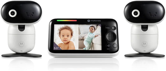 Motorola PIP1510 Connect 5" Wi-Fi Motorized Video Baby Monitor - 2 Camera Pack - PIP1510-2-CONNECT
