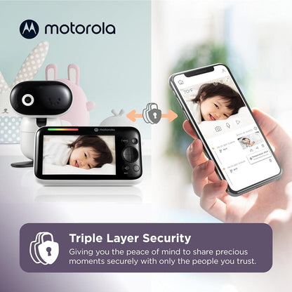 Motorola PIP1610 HD 5" Wi-Fi HD Motorized Video Baby Monitor - PIP1610-HD