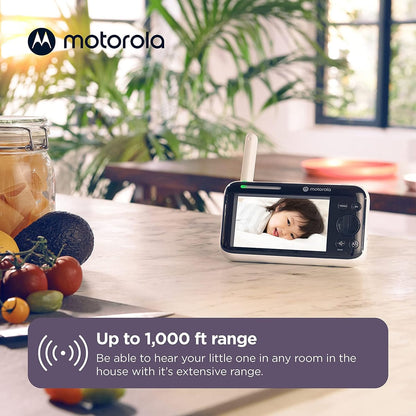 Motorola PIP1610 HD 5" Wi-Fi HD Motorized Video Baby Monitor - PIP1610-HD