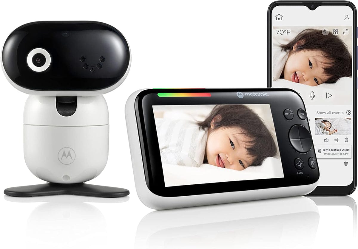 Motorola PIP1610 HD 5" Wi-Fi HD Motorized Video Baby Monitor - PIP1610-HD