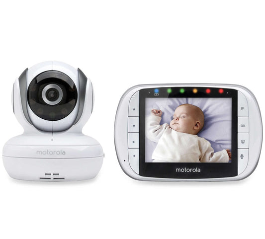 Motorola Remote Wireless 3.5" Video Baby Monitor with USB - MOTO-MBP36S