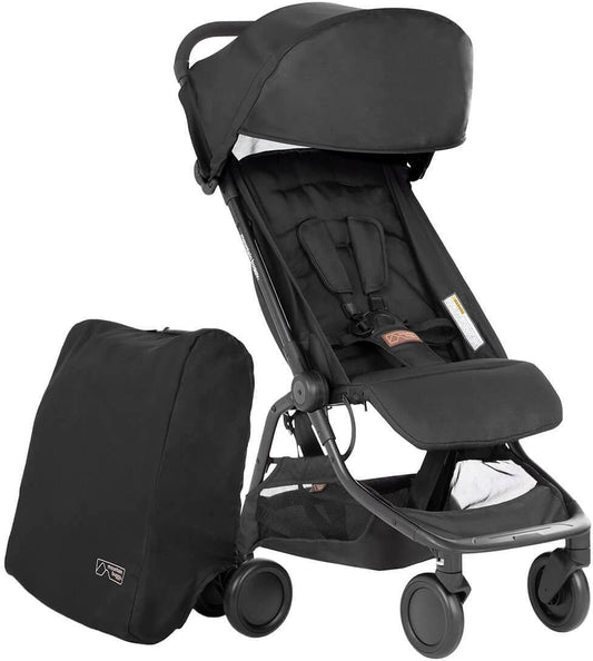 Mountain Buggy Nano V3 Stroller - Black - NANO-V3-5