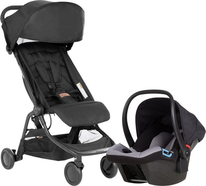 Mountain Buggy 2020 Nano Travel System - Black - NANO-V3-5-TS