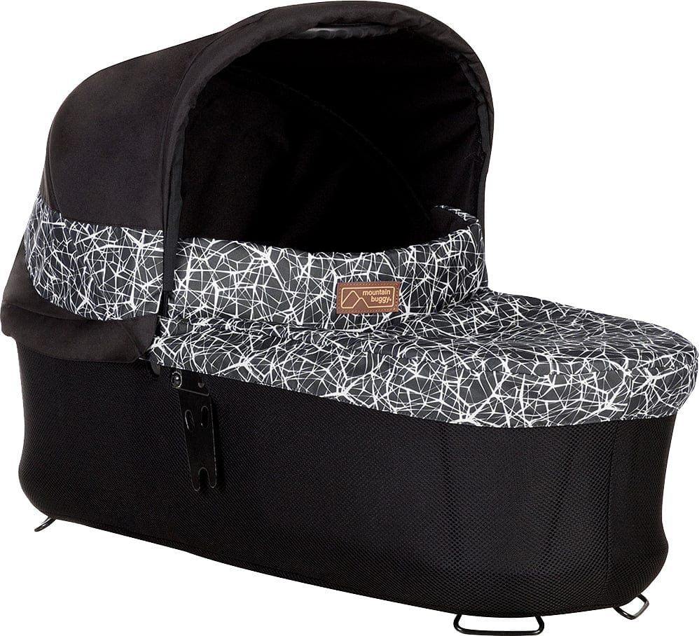 Mountain Buggy Carrycot Plus for Urban Jungle, Terrain & Plus One Strollers - Graphite - CCPU-V1-65