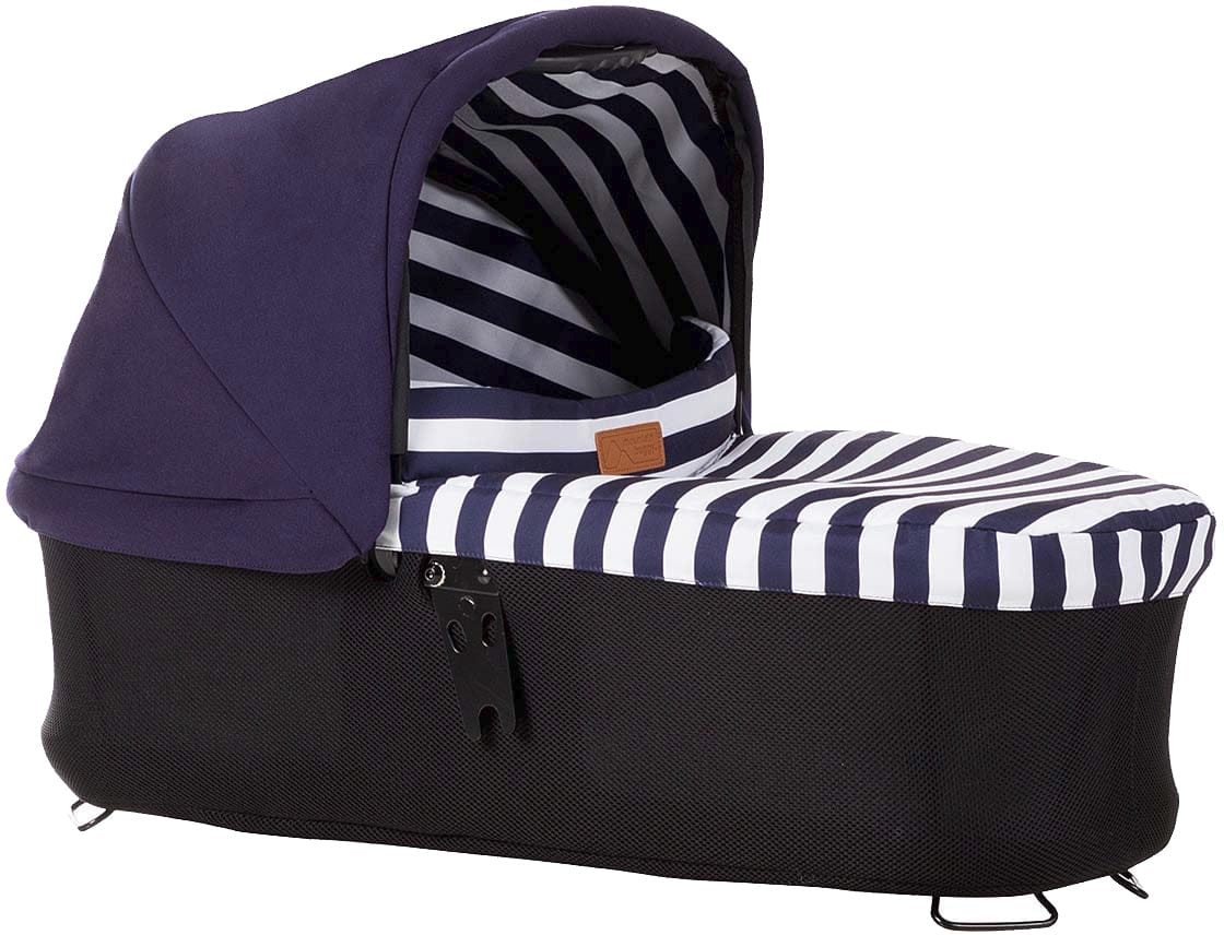 Mountain Buggy Carrycot Plus for Urban Jungle, Terrain & Plus One Strollers - Nautica - CCPU-V1-37