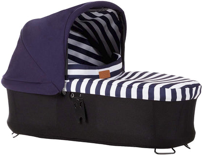 Mountain Buggy Carrycot Plus for Urban Jungle, Terrain & Plus One Strollers - Nautica - CCPU-V1-37