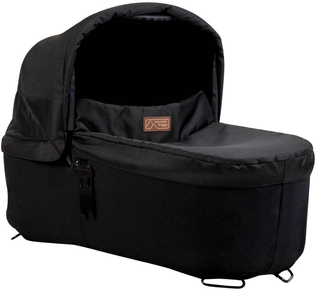 Mountain Buggy Carrycot Plus for Urban Jungle, Terrain & Plus One Strollers - Onyx - CCPU-V1-55