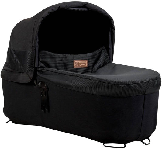 Mountain Buggy Carrycot Plus for Urban Jungle, Terrain & Plus One Strollers - Onyx - CCPU-V1-55