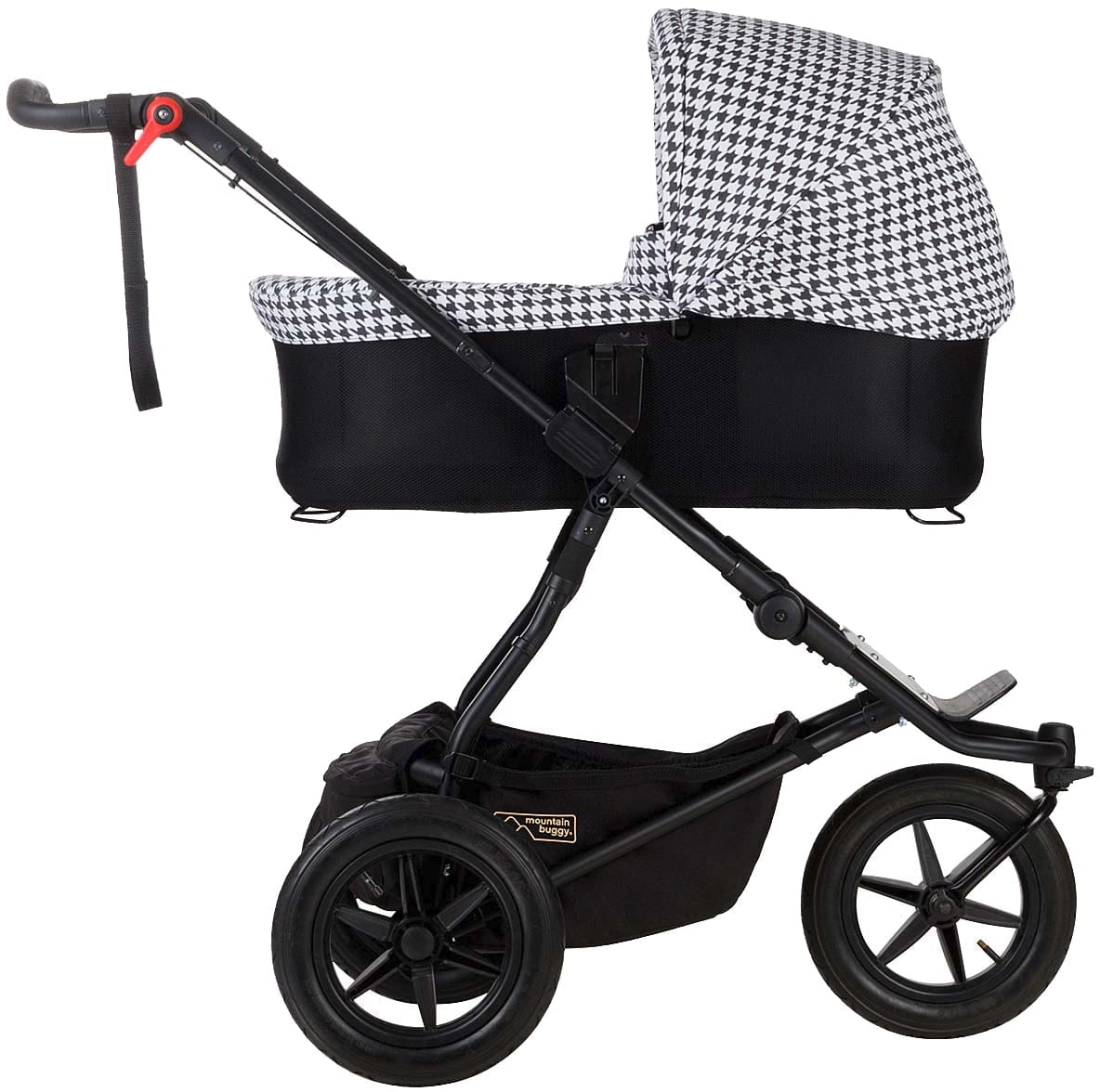 Mountain Buggy Carrycot Plus for Urban Jungle, Terrain & Plus One Strollers - Pepita - CCPU-V1-73