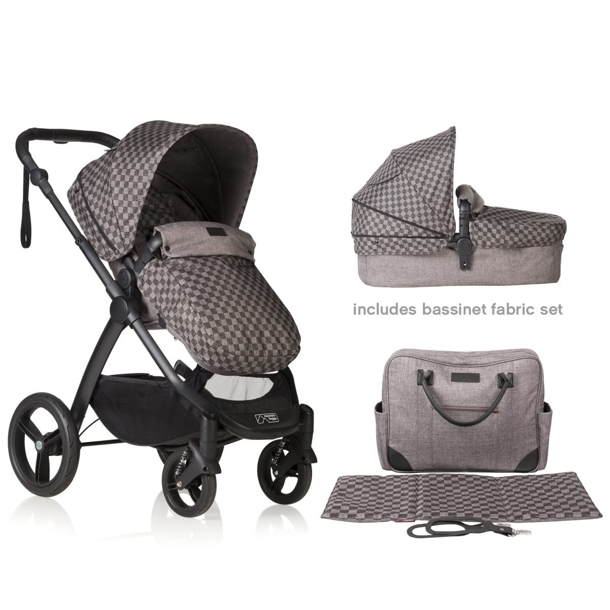 Mountain Buggy Cosmopolitan Full Size Stroller - Geo - COSMOLUX-V2-7