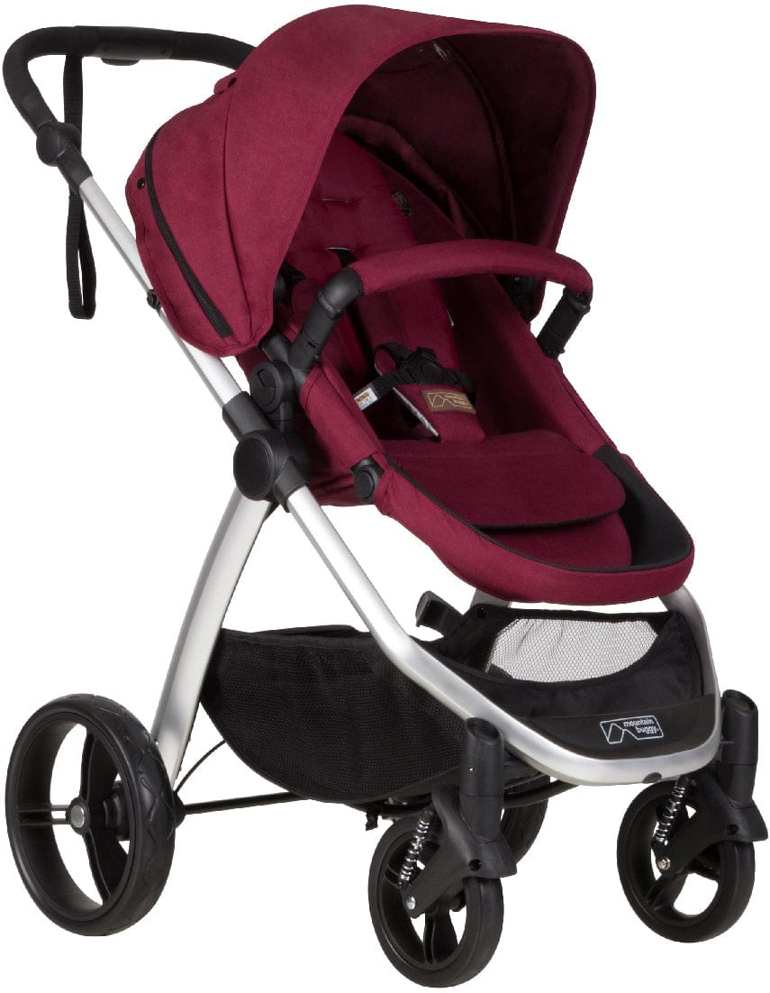 Mountain Buggy Cosmopolitan Stroller - Bordeaux - COSMO-V2-11