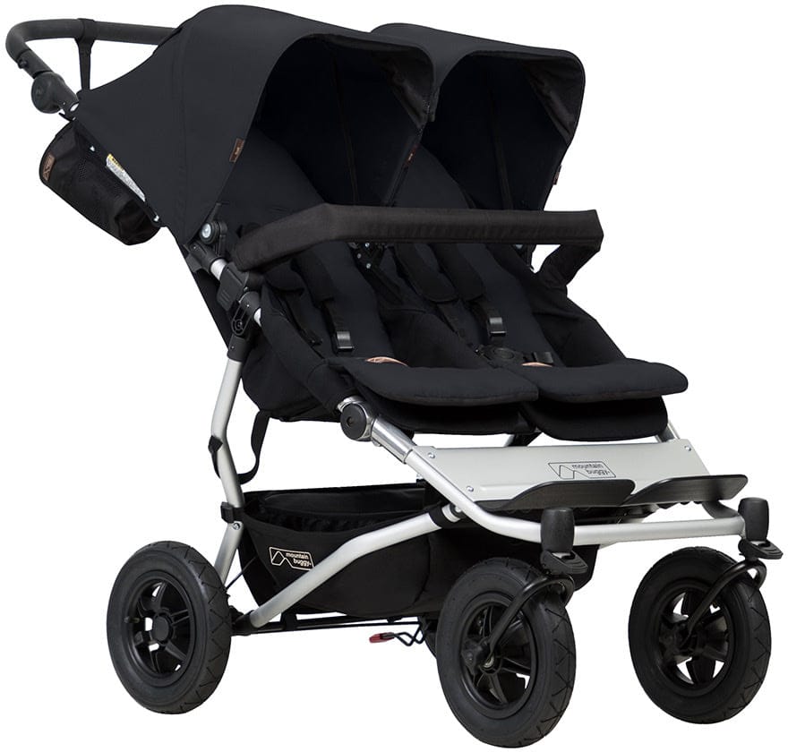 Mountain Buggy Duet 3.0 Double Stroller - Black - DUET-V3-5