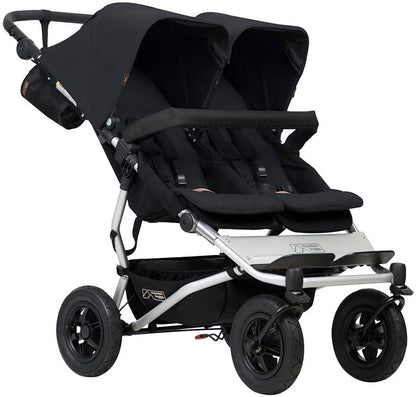 Mountain Buggy Duet 3.0 Double Stroller - Black - DUET-V3-5