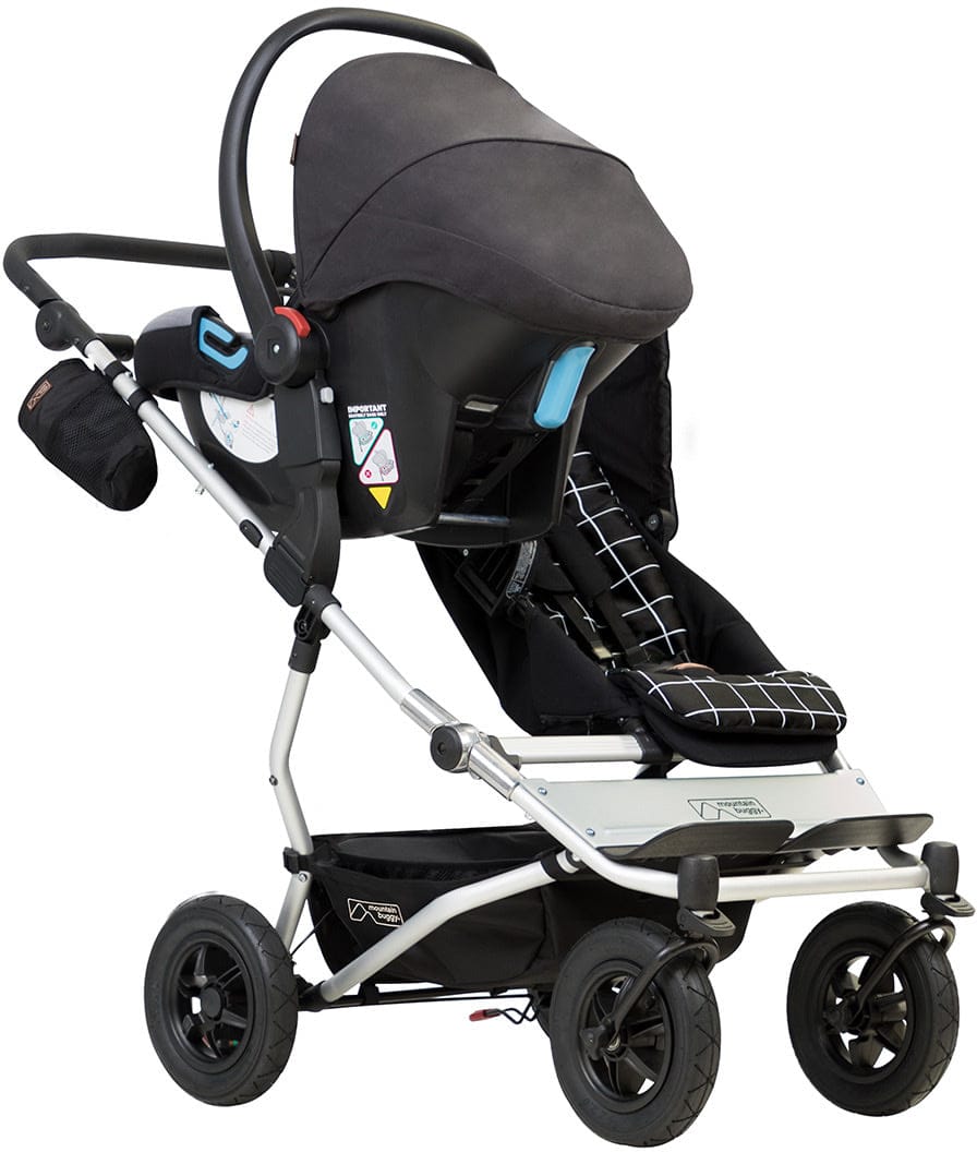 Mountain Buggy Duet 3.0 Double Stroller - Grid - DUET-V3-59