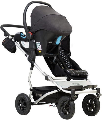 Mountain Buggy Duet 3.0 Double Stroller - Grid - DUET-V3-59
