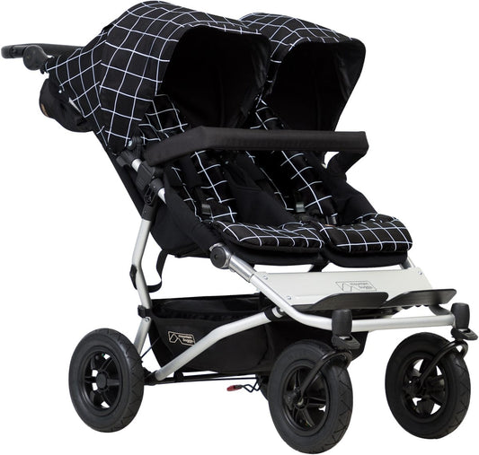 Mountain Buggy Duet 3.0 Double Stroller - Grid - DUET-V3-59