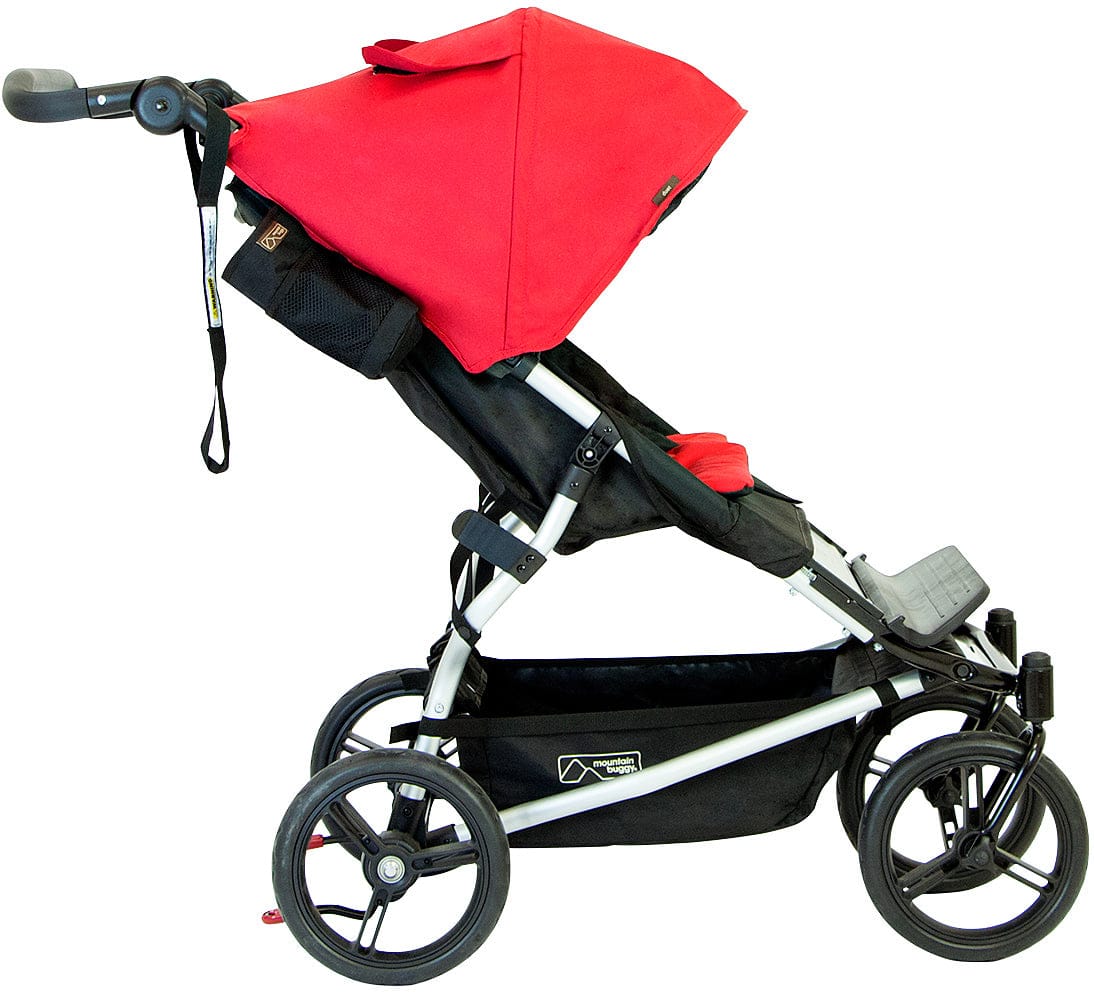 Mountain Buggy Duet Aerotech Double Stroller - Chili - DuetAW-V2-5-11