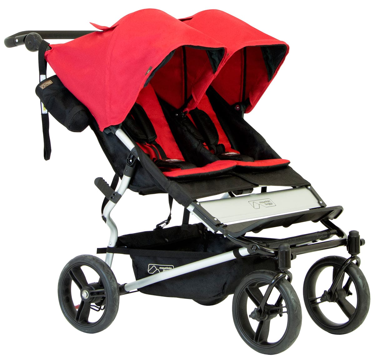 Mountain Buggy Duet Aerotech Double Stroller - Chili - DuetAW-V2-5-11