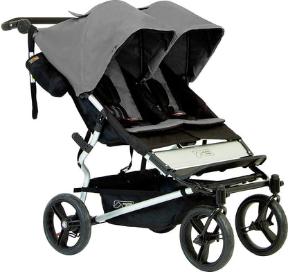 Mountain Buggy Duet Aerotech Double Stroller - Flint (Albee Exclusive) - DuetAW-V2-5-7