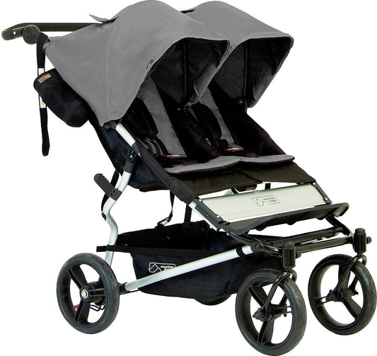 Mountain Buggy Duet Aerotech Double Stroller - Flint (Albee Exclusive) - DuetAW-V2-5-7