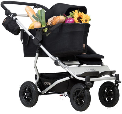 Mountain Buggy Duet as a Single Stroller - Black
