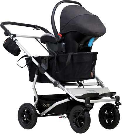 Mountain Buggy Duet as a Single Stroller - Black