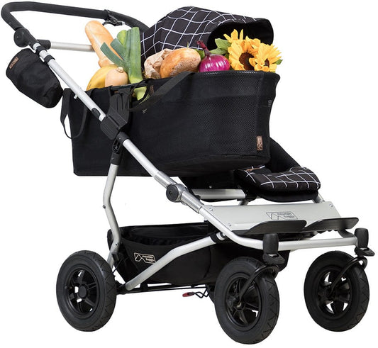 Mountain Buggy Duet as a Single Stroller - Grid - DUETSGL-V3-59