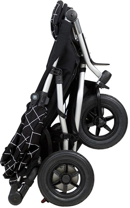 Mountain Buggy Duet as a Single Stroller - Grid - DUETSGL-V3-59