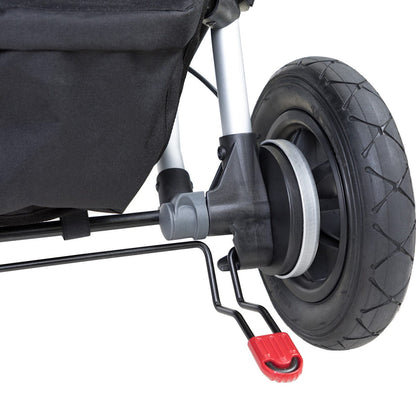 Mountain Buggy Duet as a Single Stroller - Silver