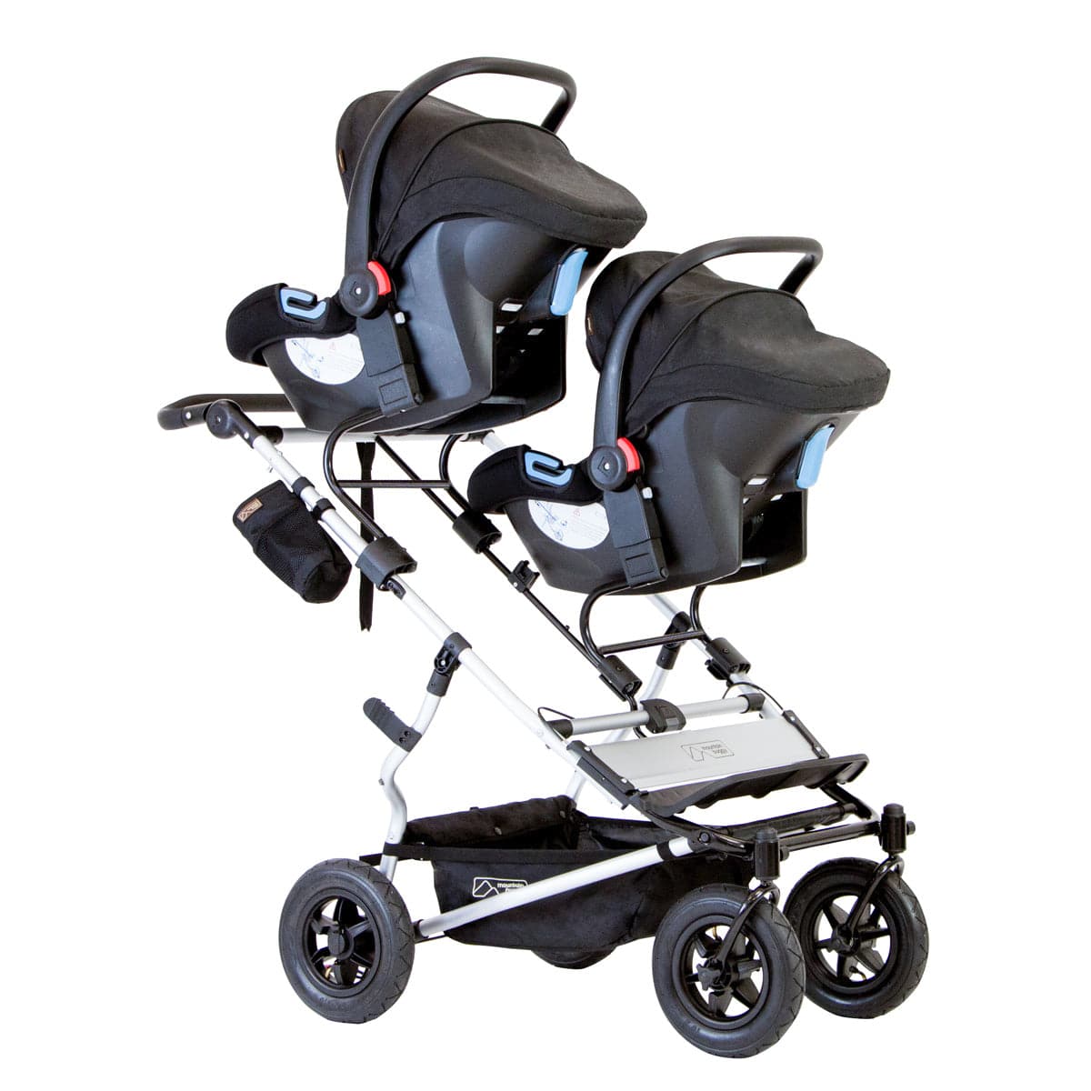 Mountain Buggy Duet Double Stroller - Black - DUET-V2-5-5