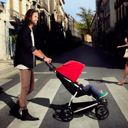 Mountain Buggy Duet Double Stroller - Flint - DUET-V2-5-7