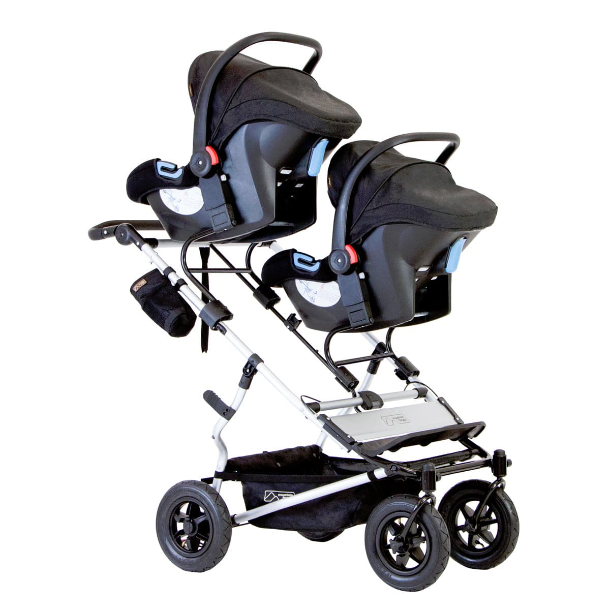 Mountain Buggy Duet Double Stroller - Flint