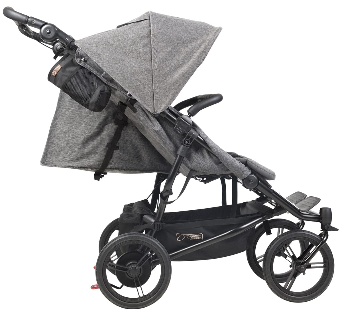 Mountain Buggy Duet Luxury Stroller - Herringbone - DUETPR-V3-75