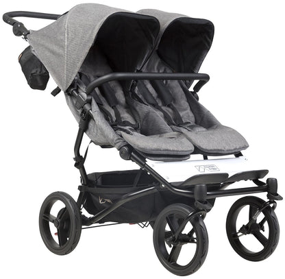 Mountain Buggy Duet Luxury Stroller - Herringbone - DUETPR-V3-75