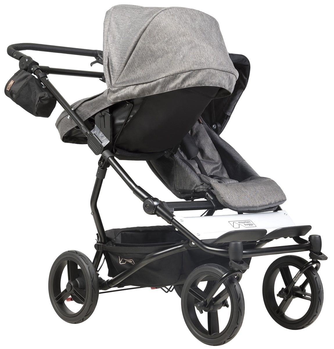 Mountain Buggy Duet Luxury Stroller - Herringbone - DUETPR-V3-75