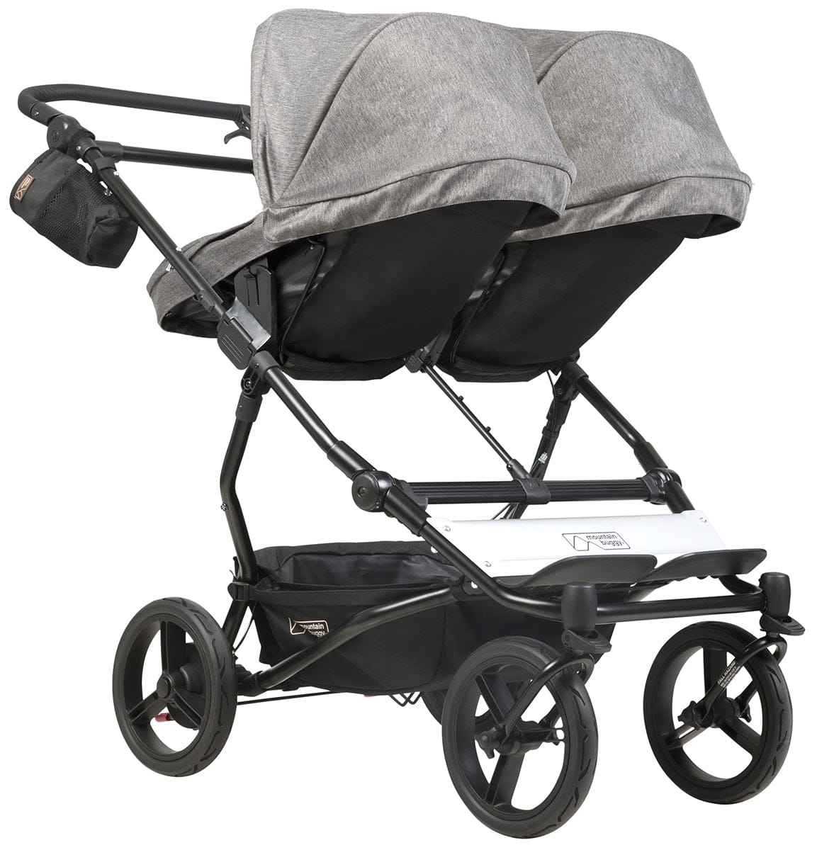 Mountain Buggy Duet Luxury Stroller - Herringbone - DUETPR-V3-75