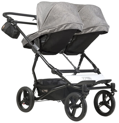 Mountain Buggy Duet Luxury Stroller - Herringbone - DUETPR-V3-75