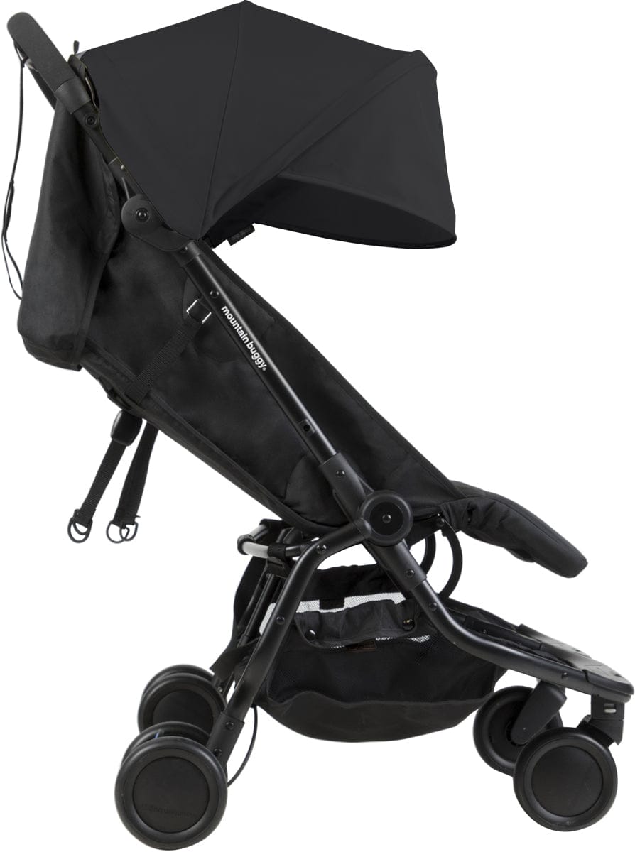 Mountain Buggy Nano Duo Double Stroller - Black - NANODUO-V1-5