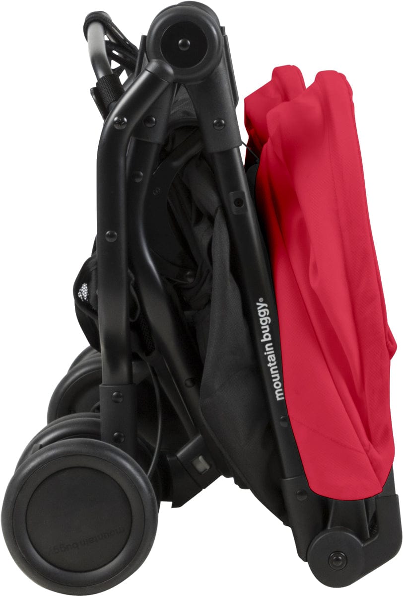 Mountain Buggy Nano Duo Double Stroller - Ruby - NANODUO-V1-11