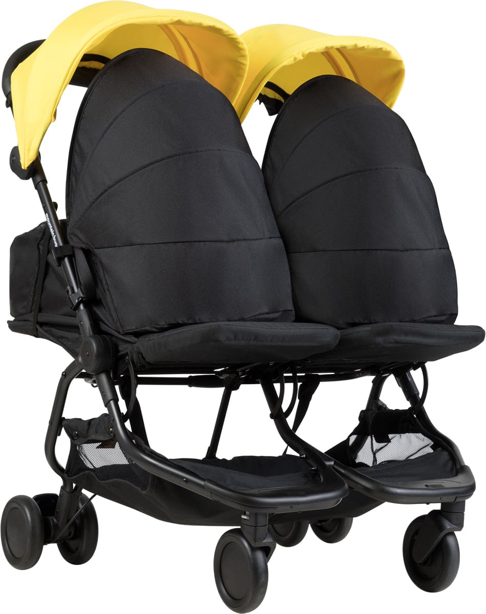 Mountain Buggy Nano Duo Double Stroller - Cyber
