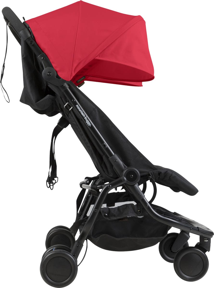 Mountain Buggy Nano Duo Double Stroller - Ruby