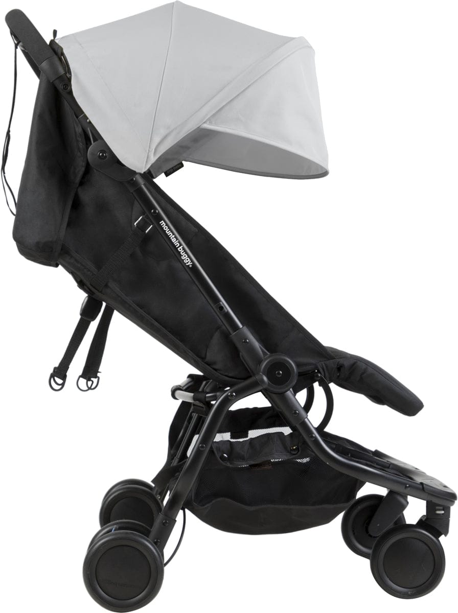Mountain Buggy Nano Duo Double Stroller - Silver - NANODUO-V1-6