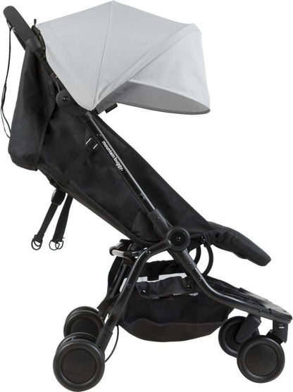 Mountain Buggy Nano Duo Double Stroller - Silver - NANODUO-V1-6