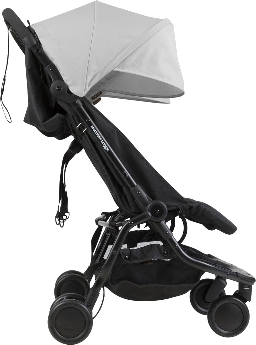 Mountain Buggy Nano Duo Double Stroller - Silver - NANODUO-V1-6