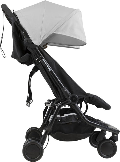 Mountain Buggy Nano Duo Double Stroller - Silver - NANODUO-V1-6