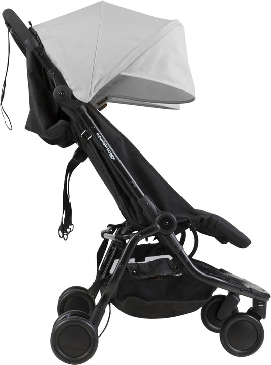 Mountain Buggy Nano Duo Double Stroller - Silver - NANODUO-V1-6